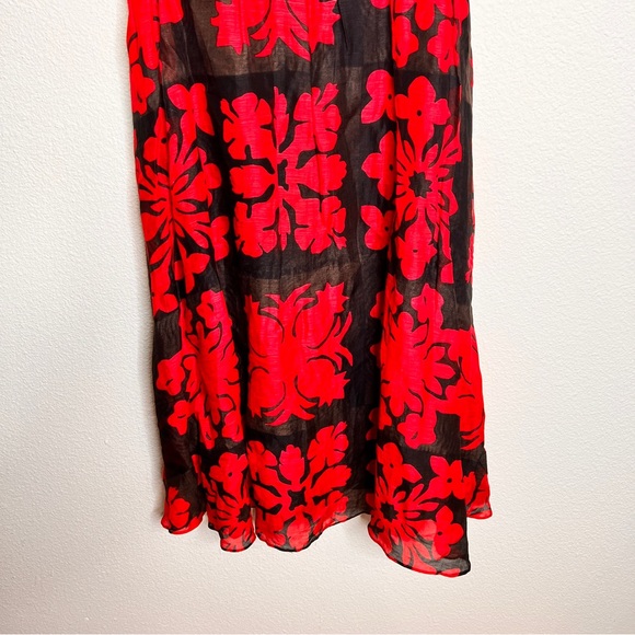 Cynthia Rowley Floral Dress. Size 4 - Picture 7 of 8